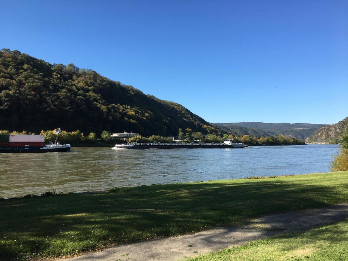 Paradiesisch Wohnen - Loreley Sankt Goarshausen Dış mekan fotoğraf