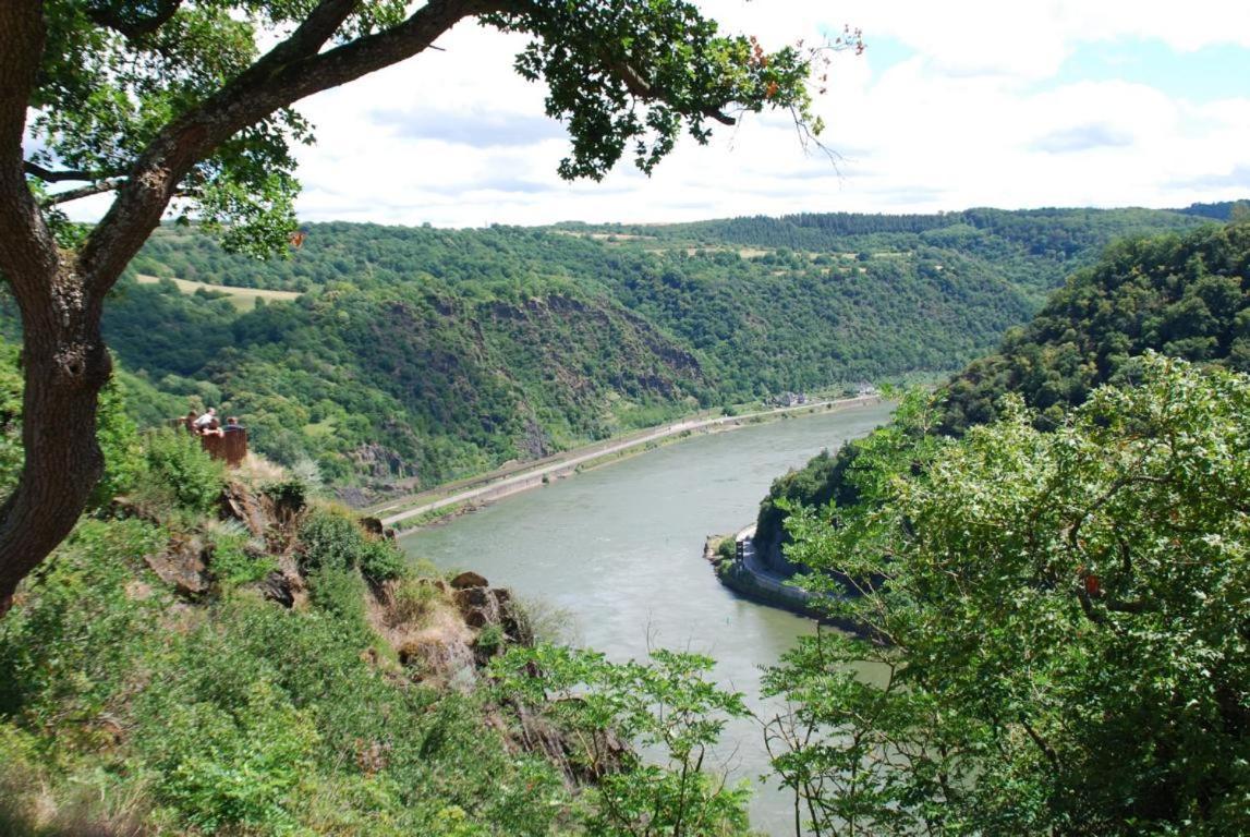 Paradiesisch Wohnen - Loreley Sankt Goarshausen Dış mekan fotoğraf